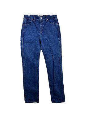 Seager Co. Good Ol Denim Selvedge Autry Jeans Mens 31 Straight Fit Blue